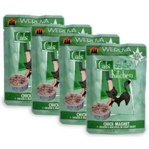   Cats in the Kitchen Pouch Chick Magnet 4 Pack (12 oz)