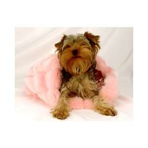  Pink Ultraluxe Faux Mink Pet Dog Bed Sak (Medium): Pet 