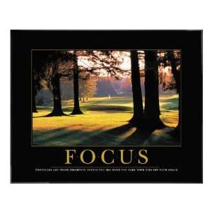  Successories Focus Motivational Poster