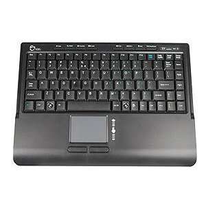   Wireless Low Profile Keyboard With Multi Touch Touchpad And 8 Hot Keys