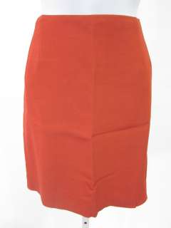 EMANUEL UNGARO PETITE Red Three Piece Skirt Suit Sz 12  