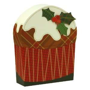   CR Gibson Christmas Pudding Pocket Potholder Gift Set