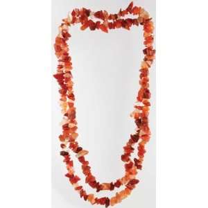  NEW Red Agate Chip Necklace   JNCRAG