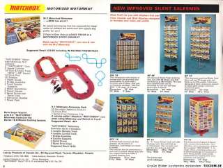 rare Matchbox/Lesney dealer catalog Canada 1971  