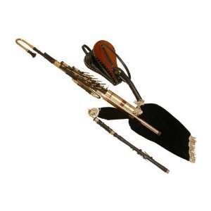  Uilleann Pipes, Full Set, Blackwood Musical Instruments