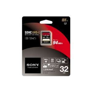  32GB UHS 1 Secure Digital (SDHC) Memory Card   94MB/sec 