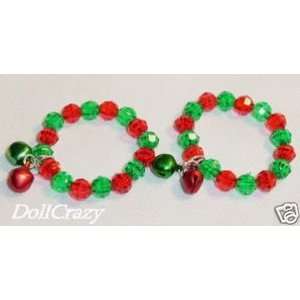  New BITTY BABY TWINS CHRISTMAS BELL DOLL BRACELETS: Toys 
