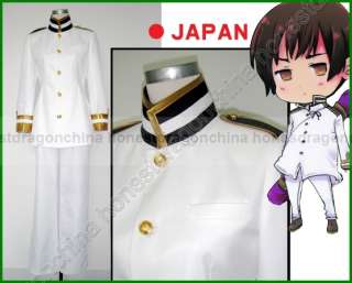 Axis Powers Hetalia Japan Cosplay Costume APH Uniform  