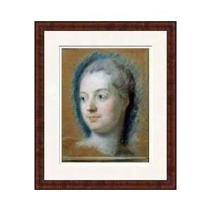  Portrait Of Madame De Pompadour 172164 1752 Framed Giclee 