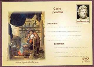 Postal stationery with imprinted stamps, prepaid, postage paid 