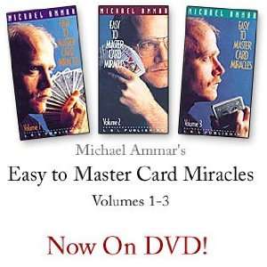    Easy To Master Card Miracles Vol. 2 by Michael Ammar Toys & Games