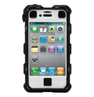 Ballistic HC Rugged Hard core Case for iPhone 4 / 4S, Black on White 