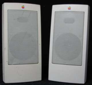 You are viewing 2 used Apple Design Powered Speakers M6082