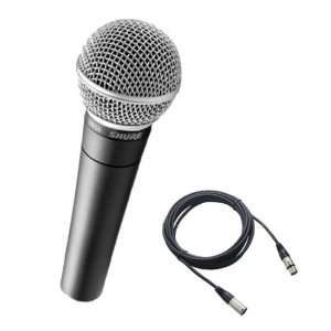  Shure SM58LC Shure SM58 Vocal Microphone + FREE 20 