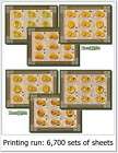 dd571 Romanian gold coins on stamps MNH Romania 2006