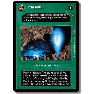  Star Wars CCG Dagobah Uncommon Proton Bombs: Toys & Games