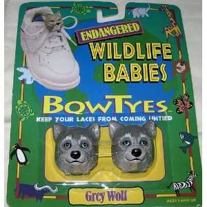  Endangered Wildlife Babies   Grey Wolf Bow Tyes Baby