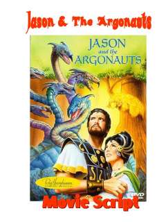 Classic JASON & THE ARGONAUTS Movie Script   WoW  