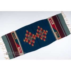   Wool Zapotec Table Runner 15x40 (b47) 