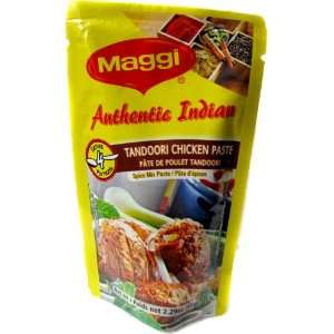 Maggi Authentic Indian Tandoori Chicken Paste Spice Mix   2.29oz 