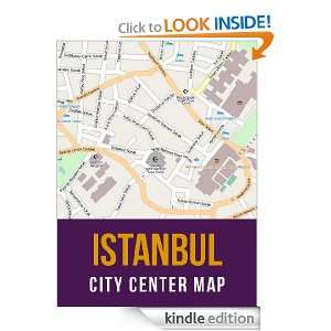 Istanbul, Turkey City Center Street Map eReaderMaps  