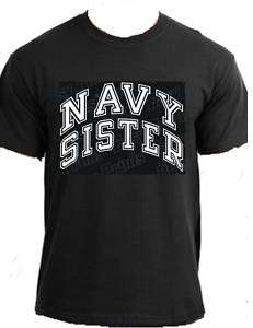 NAVY SISTER military apparel clothing custom t shirt  