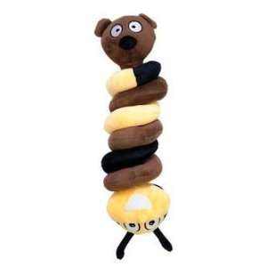  Our Pets Topsy Turvy Bear & Bee Plush Dog Toy Pet 