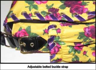 Betsey Johnson yellow Twinkle Toes Messenger Diaper Bag Nwt  
