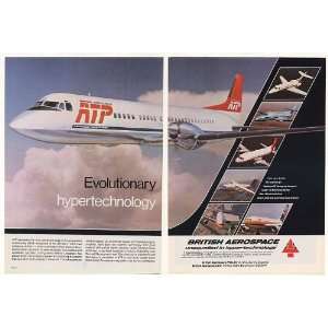   ATP Advanced Turboprop Airplane 2 Page Print Ad