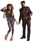 zombie dawn zombie shawn adult couples costume set standard one