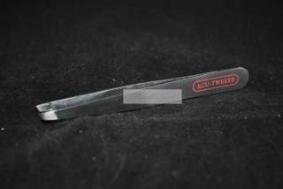 Acu Tweeze Slanted Precision German Steel Tweezer  