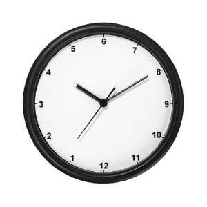  Backwards Support Wall Clock by 
