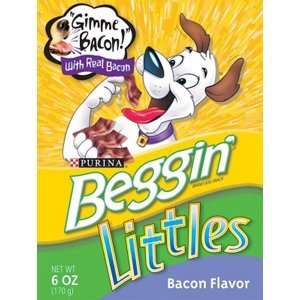  Beggin Littles Bacon & Turkey Flavor, 6 oz   10 Pack Pet 
