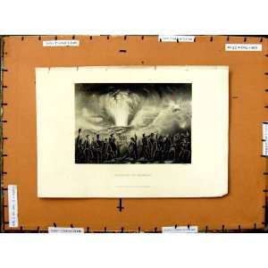  C1800 Scene Storming Badajoz Battle War Soldiers Print 