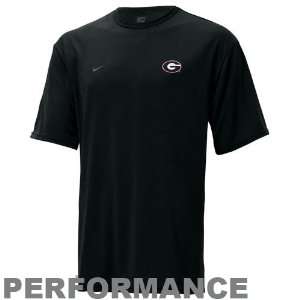   Bulldogs Black Performance Basic Loose T shirt