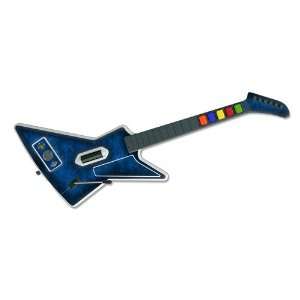  Blue Lacquer Design Guitar Hero X plorer Guitar Controller 