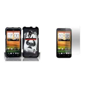  4G LTE (Sprint) Premium Combo Pack   Black and White Ace Spade Poker 