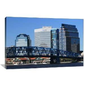 Main Street Bridge   Gallery Wrapped Canvas   Museum Quality  Size: 36 