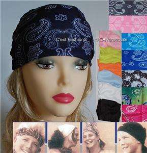 Multi Tasky Turban Headband Wrap: Many Colours/Patterns