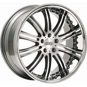 19x9.5 EXE Image (Polished Face w/ Graphite Accents & Stainless Lip 
