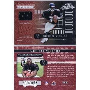  Mike Vick Game used card   Other NFL Items: Sports 