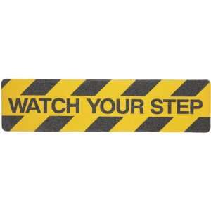   Anti Skid Tape Hazard Marking Diecut Cleats, Legend Watch Your Step