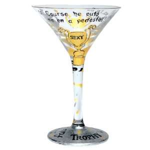    Lolita Love My Martini Glass, Trophy Wife: Kitchen & Dining