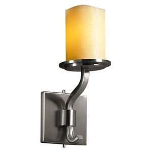 Justice Design Group   CandleAria Sonoma Wall Sconce : R066195   Glass 