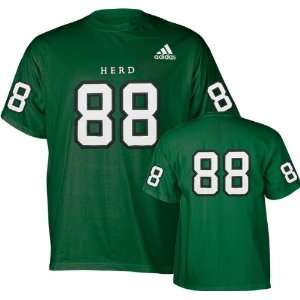   Herd Green adidas #88 Football Jersey T Shirt