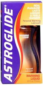 ASTROGLIDE WARMING Personal Lubricant      HOT  