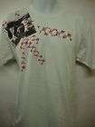   Exchange Mens White T Shirt Heart Wings Graphic Tee L Large  