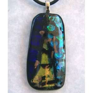  Murano art glass Pendant lampwork necklace L35: Everything 