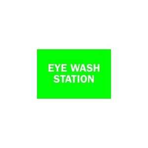 BRADY 85354 Sign,7X10,Eye Wash Station  Industrial 