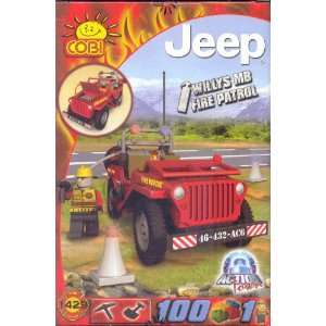  Action Town Jeep Willys MB Fire Patrol (100): Toys & Games